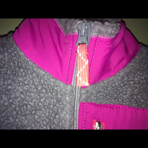 Girls purple and gray jacket - Picture 4 of 7